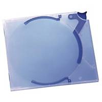 Durable CD/DVD-Hülle 5267, Quickflip Standard, blau, 5 Stück