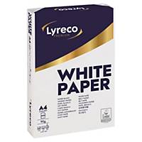 Lyreco Premium white A4 paper, 90 gsm, 170 CIE, per ream of 500 sheets