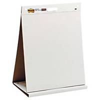 3M Post-It 563 Plain White Table Top Easel 584mm X 508mm 20 Sheets