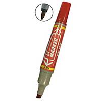 PILOT PERMANENT MARKER BULLET AND CHISEL TIP RED