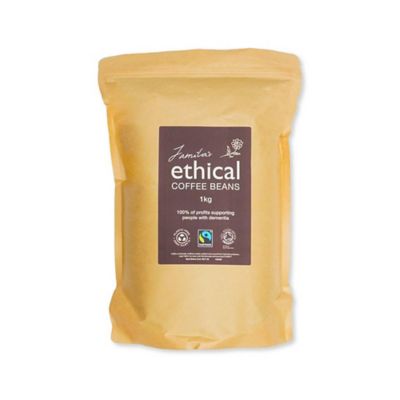 Jamila’s Ethical Roasted Whole Coffee Beans Fairtrade 1kg