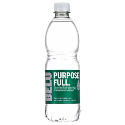 Belu Sparkling Mineral Water 500ml x 24 - rPET