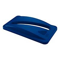 Rubbermaid Commercial Products Slim Jim® Recycling Paper Lid - Blue