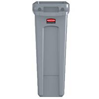 Rubbermaid Commercial Products Vented Slim Jim® Waste Receptacle Bin 87L - Grey