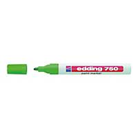 Marker olejowy EDDING 750, okrągła końcówka, zielony