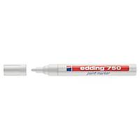 Permanent Marker Edding 750, lacquer-like, line width 2-4 mm, white