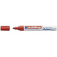 Marcador de pintura Edding 750 - punta cónica 2-4 mm - rojo