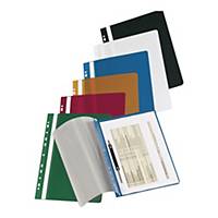 IMPEGA HARD PUNCHED FILE PVC BLUE