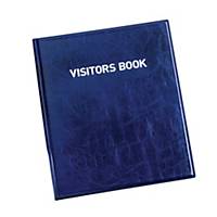 Durable 1463 Visitors Book met 100 badges, Engelstalige bedrukking