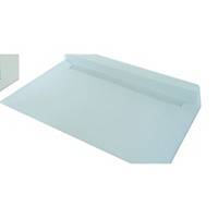 Envelope DIN C4 Lyreco - banda adesiva - 229 x 324 mm - branco - Caixa de 250