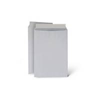 Bolsa DIN B4 Lyreco banda adhesiva - 250 x 353 mm - blanco - Caja de 250