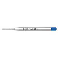 Refill penna Parker punta media inchiostro gel blu