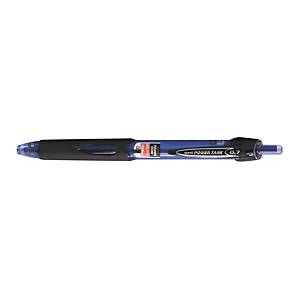 Tracking no. Blue 10 x Uni-Ball SN-200PT Power Tank 0.7mm Fine Ballpoint Pen 