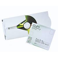 Durable CD/DVD-Brief 5211 ohne Fenster Innenmaße: 120x120mm weiß 5 Stück