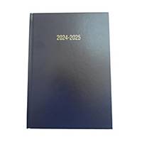 Lyreco Black A5 18-Month Academic Diary - Week To View 2024-25