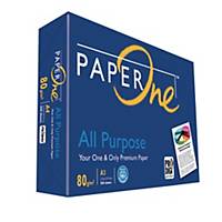 PaperOne A3 All Purpose Paper 80gsm - Box of 5 Reams (5 X 500 sheets)