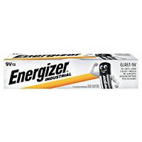 Energizer® Industrial 9V/6LR61, 1 kpl=12