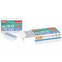 MAX ลวดเย็บกระดาษ 3-1M (24/6) 1000 ลวด/กล่อง      