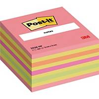 3M Haftnotiz-Würfel Post-it 2028NP, 76x76mm, 450 Blatt, pink