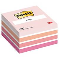Post-it Notes cube 76x76 mm 450 pages light pink