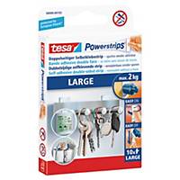 Tesa 58000 powerstrip fixers for 1kg load - pack of 10