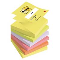 Post-It Z Pop-Up Notes Neon Rainbow 76X76mm - Pack 6