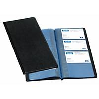 Business card book Oxford 255x125 mm, black