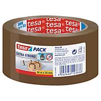 Ruban adhésif d emballage PVC extra fort Tesa - 50 mm x 66 m - havane