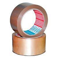 Tesapack® Extra Strong PVC tape, bruin, 50 mm x 66 m