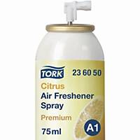 Tork 236050 Lufterfrischer Spray mit Zitrusduft A1 Transparent, 1 x 75ml