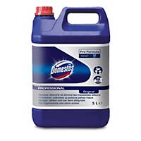 Detergente clorado higienizante para baños Domestos - 5 l