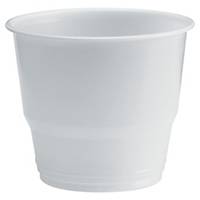 Bicchieri B-cup in plastica per bevande calde Duni bianco 20 cl - conf. 80