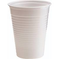 Duni White Plastic Cups 210ml - Box of 100