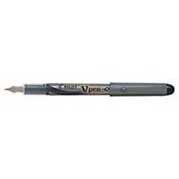 Pilot V-pen non-refillable fountain pen, black, per piece