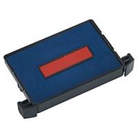 TRODAT 6/4750/2 SELF INKING REFILL PADS BLUE/RED - PACK OF 3