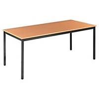 Table rectangulaire Buronomic - 160 x 80 cm - hêtre