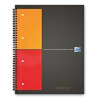 Oxford International Filingbook A4+ notebook, 5 mm squared, 100 sheets