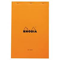 Bloc-notes Rhodia - A4+ - 160 pages - blanc uni