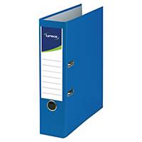 Lyreco Recycolor lever arch file spine 80 mm cardboard blue