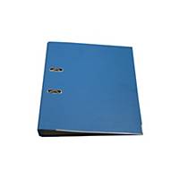 Lyreco ordner met hefboom, A4, rug 5cm, gerecycled karton, blauw