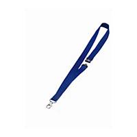 Lanyards Durable 8137-07, 44 cm, with safety closure, blue, pack of 10 pcs