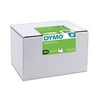 DYMO - Address Labels - 28mm x 89mm, 24 Rolls of 130