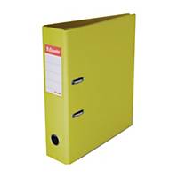 Esselte PVC Lever Arch File A4 3 inch Yellow