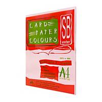 SB Colours A4 Cardboard 120G Pink Pack of 100 Sheets