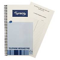 Lyreco Telephone Message Book - 80 Sheets