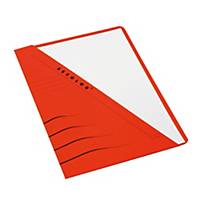 Jalema Secolor insteekmap, A4, karton 270 g, rood, per 100 mappen
