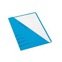 Jalema Secolor vouwmappen karton 270g blauw - pak van 100
