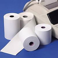 กระดาษม้วนเครื่องคิดเลขคาร์บอนในตัว 2 ชั่น 75มิลลิเมตรx35เมตร 1แพ็ค 10ม้วน