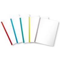 ORCA Slide Lock Folder 10mm Clear Assorted Colours - Pack of 12
