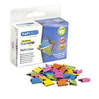 Rapesco Supaclip Assorted Refill Clips With 40-Sheet Capacity - Pack of 150